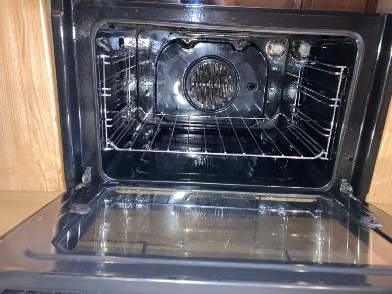 Bottom oven of Electrolux double after