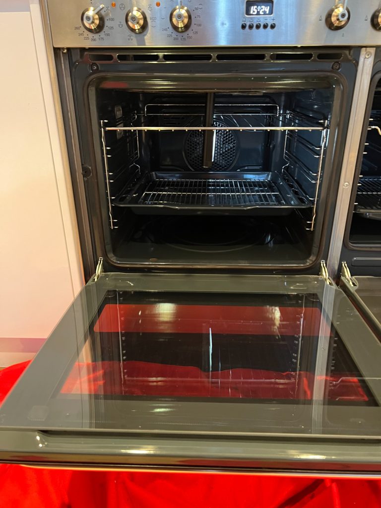 Smeg main oven of range after