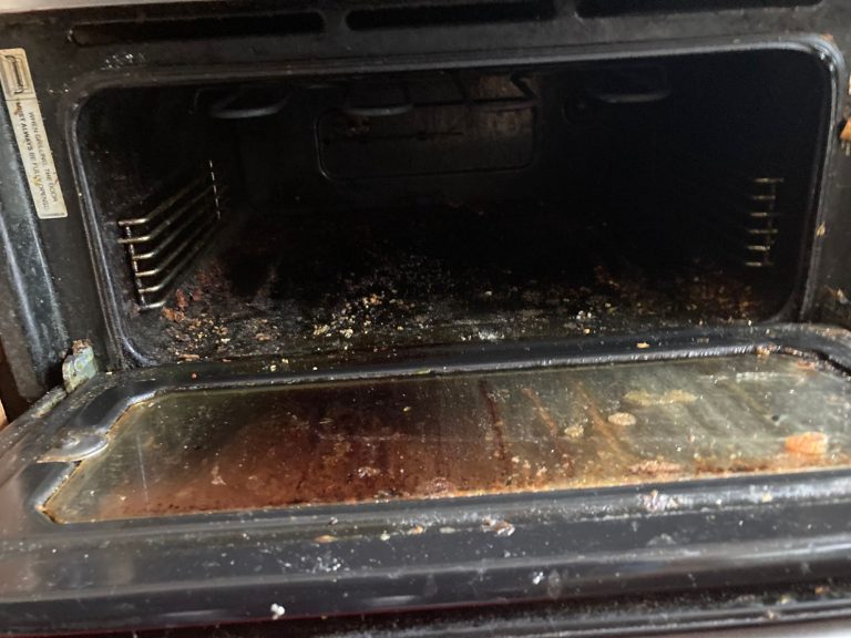 Top oven of Electrolux double before