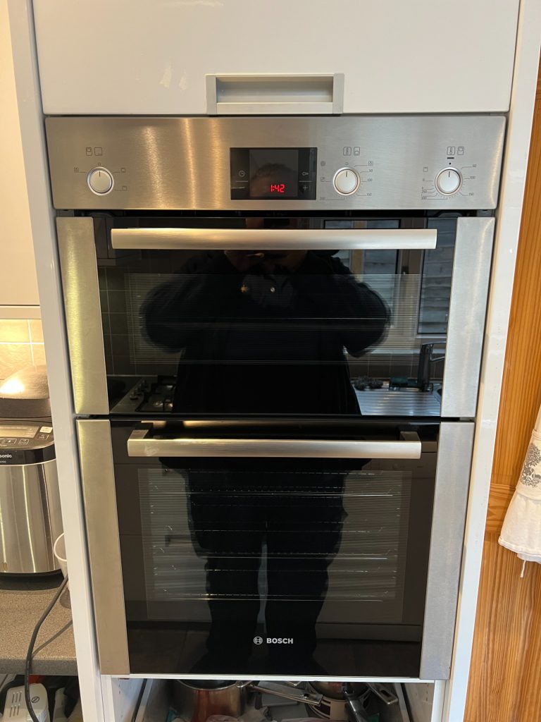 Bosch double oven after